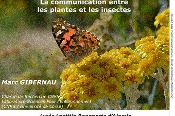 Affiche de la conférence de Marc Gibernau Affiche de la conférence de Marc Gibernau