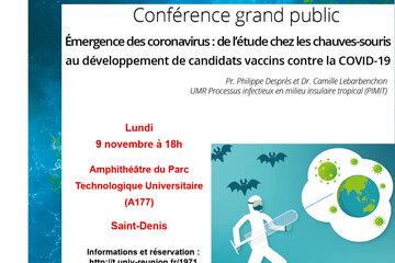 Affiche de la conférence Affiche présentant la conférence