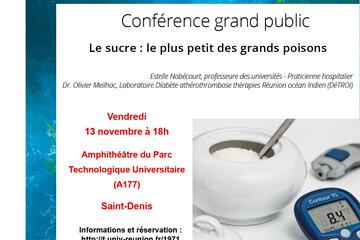 Affiche de la conférence Affiche présentant la conférence