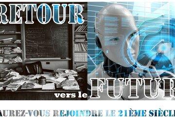 Escape Game "Retour vers le futur" Visuel de l'escape game "retour vers le futur"