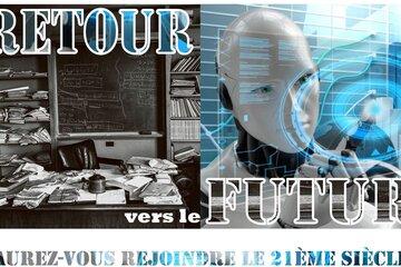 Visuel de l'escape game "retour vers le futur"