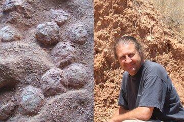 Yves DUTOUR & des œufs de dinosaures au centre ville d’Aix-en-Provence !
