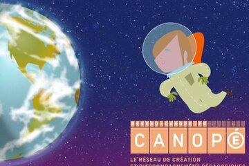 "Retour sur terre" - un escape game de Reseau Canopé Illustration - Retour sur terre