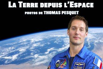 Exposition interactive des photos de Thomas Pesquet Affiche de l'Exposition