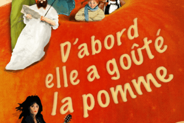 Affiche "D'abord elle a goûté la pomme"