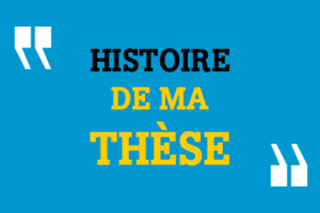 Un doctorant présente les raisons de son inscription en thèse et du choix de son sujet. Il décrit sa méthode de travail, évoque ses premiers résultats, ses éventuelles applications industrielles ou sociales et envisage son avenir professionnel.