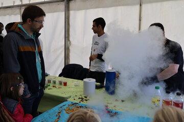 atelier de glace à l'azote liquide