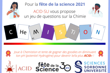 Chemistion, le jeu de questions sur la Chimie d'ACID-SU