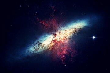 Conférence de Michel Poupart, président du club Astronomie sur les Monts Image de la galaxie