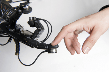 Représentation de l'interaction entre humain et robotion 