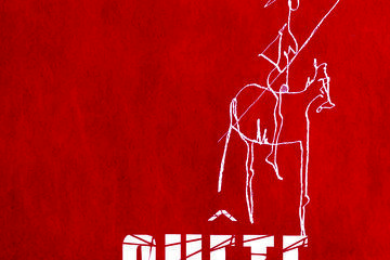 EnQUETE - Cri du sonotone Affiche officielle spectacle EnQUETE - Cri du sonotone
