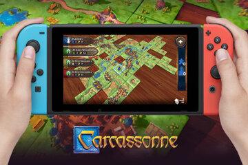 Jeu société vidéo - Carcassonne  