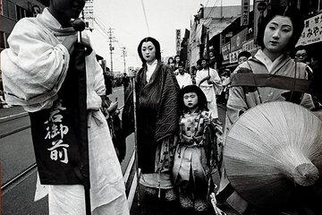 Photo de participants au festival Jidai matsuri