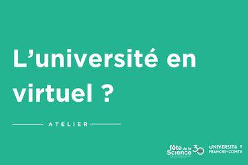 L’université en virtuel ?