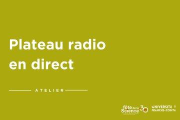 Plateau radio en direct