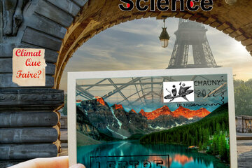 La Fête de la Science 2022 aux Lycées Publics de Chauny Logo Fête de la Science - LGT Gay Lussac Chauny