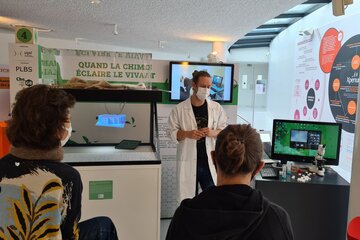 Stand Xperium Saison 4 Quand la chimie éclaire le vivant