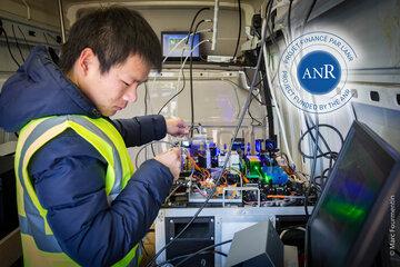 Expérience utilisant des lasers