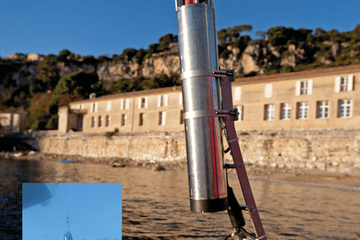 Profiler de vision marin inventé par des scientifiques du laboratoire d'océanographie de Villefranche sur Mer
