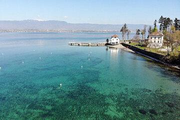 Photo du Léman au niveau de Chens-sur-Léman