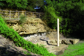 Vue de l'ancienne carrière 