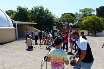 Animations à l'Observatoire Historique de Marseille L'observation du Soleil avec des instruments dédiés