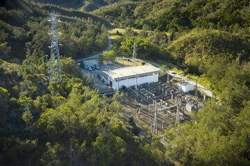 Vue aérienne de la centrale de Neaoua