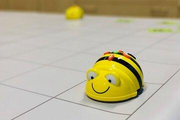 Robot "beebot" en forme d'abeille
