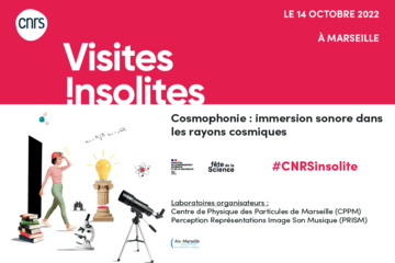 Cosmophonie: immersion sonore dans le rayonnement cosmique galactique. Le 14 octobre à Marseille