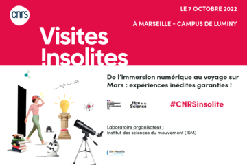 De l’immersion numérique au voyage sur Mars : expériences inédites garanties ! Le 7 octobre sur le campus de Luminy