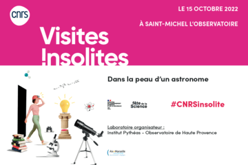 Dans la peau d'un astronome. Le 15 octobre à saint-michel l'observatoire