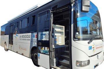 Bus France Service du centre social de la CC2SO