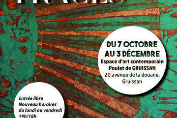 Affiche de l'exposition « Traces »