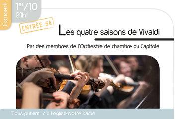 Concert Les quatres saisons de Vivaldi