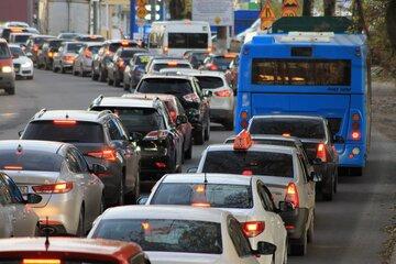 Afflux de voitures sur le réseau routier