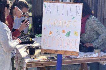 Stand fête du printemps