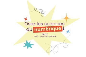 Visuel Fête de la Science ENSICAEN GREYC