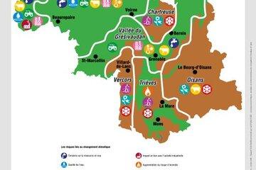 L'Isère face au changement climatique : des enjeux d'adaptation différents suivant les territoires