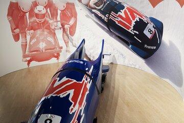 Stand animé par la Maison des XVIème Jeux Olympiques d'Albertville et de la Savoie