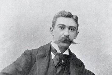 Pierre de Coubertin portrait