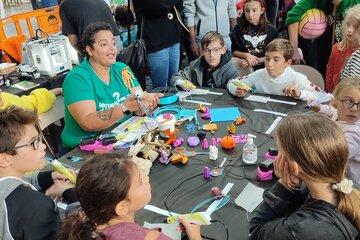 Atelier du Fablab à la Fête de la Science