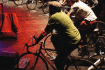 Vélos et cyclistes spectacle