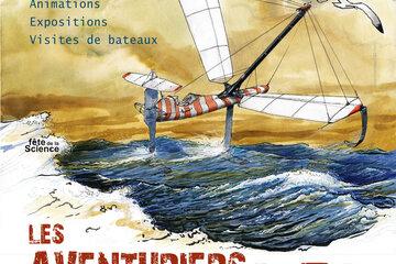 Festival Les Aventuriers de la mer - Lorient Affiche de la 8e édition Festival Les Aventuriers de la mer - Lorient ©Monsieur QQ