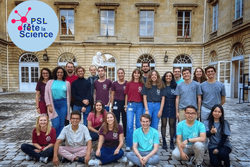 L'équipe de jeunes chercheur-es du CDF