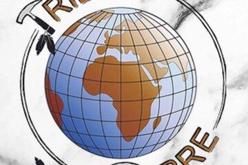 Un globe terrestre avec en orbite « Tribu-Terre »
