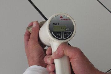 Mesure d'une roche