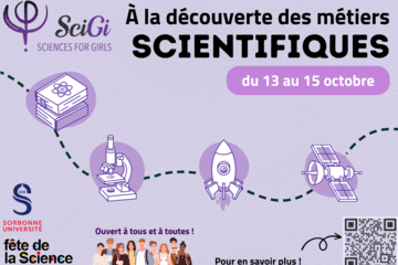 SciGi à la fête de la science 2023 A la découverte des métiers scientifiques avec l'association SciGi-Sciences for Girls