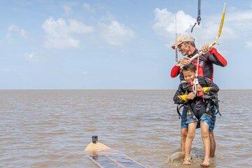 Session de kitesurf accompagné