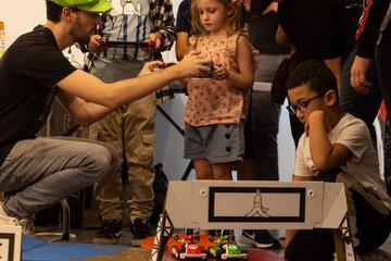 Stand Mario Kart-Village des Sciences 2022