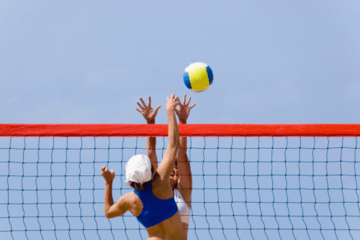 Joueuse de volley ball - Image libre de droit